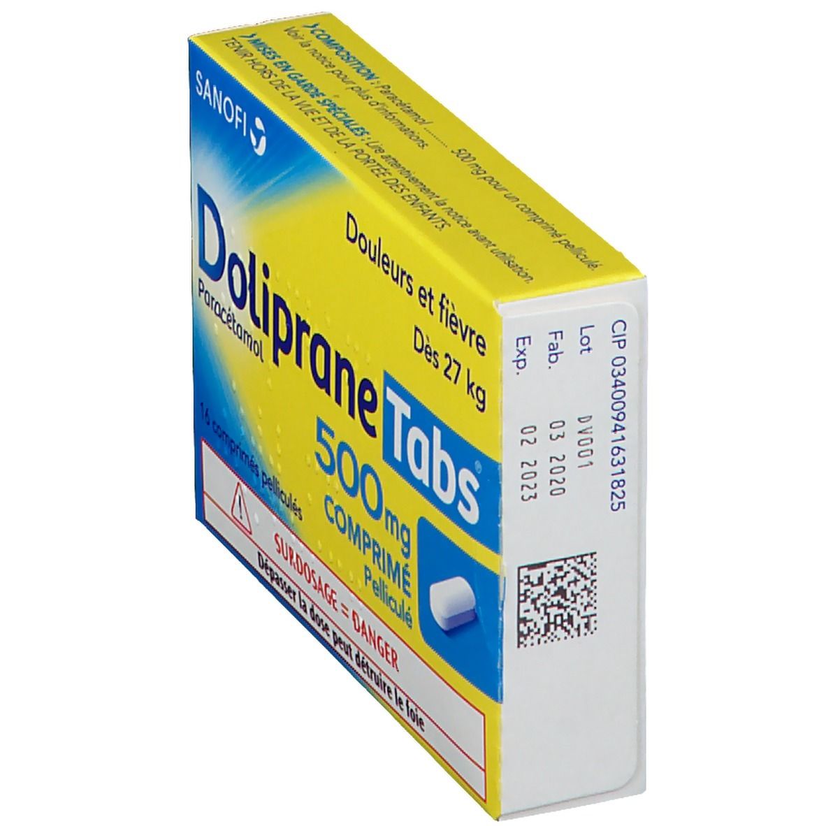 DolipraneTabs® 500 mg