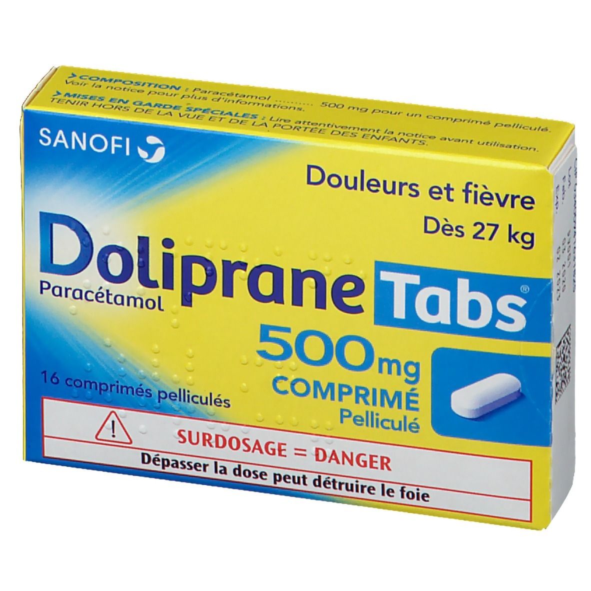 DolipraneTabs® 500 mg