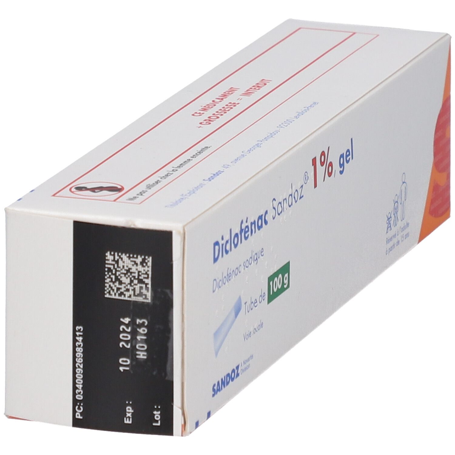 Diclofénac Sandoz® 1% gel
