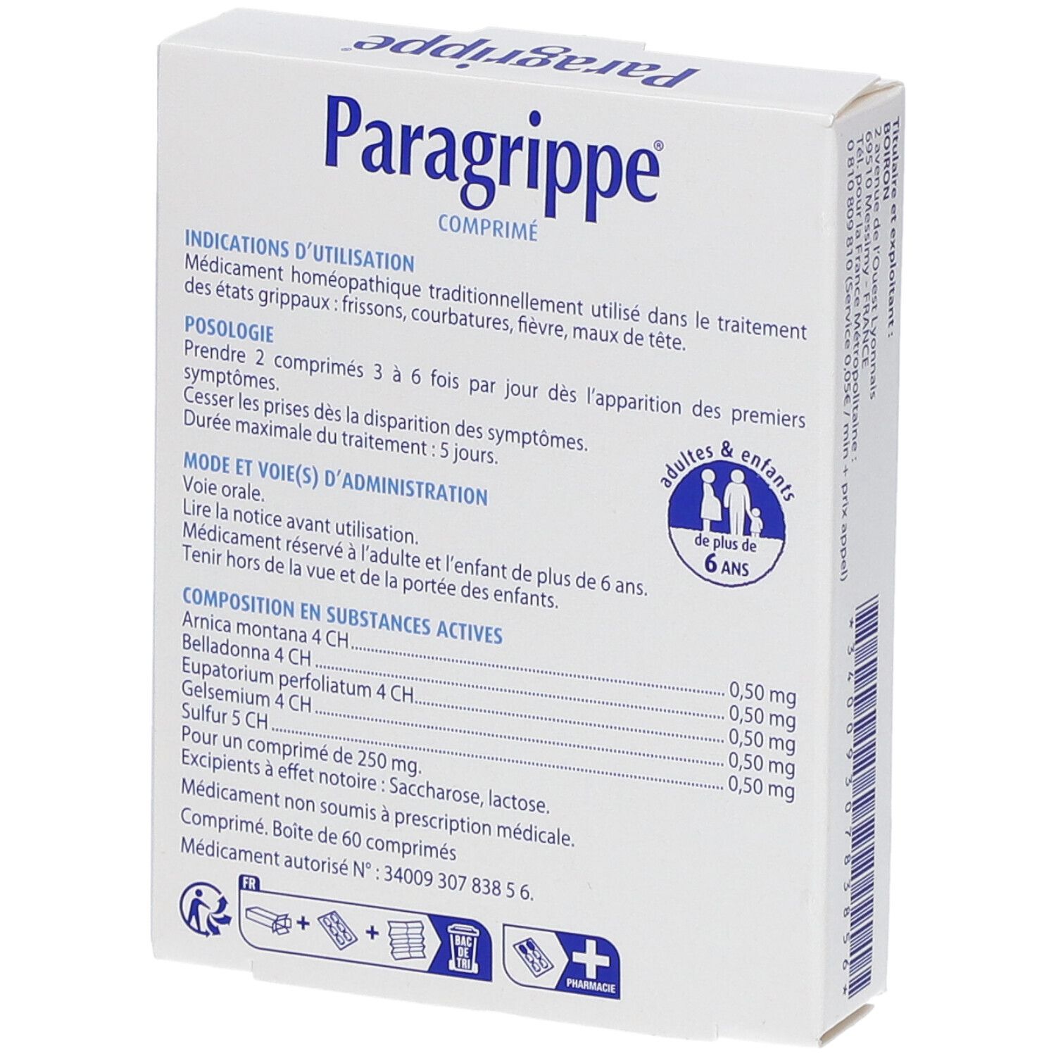 Boiron Paragrippe®