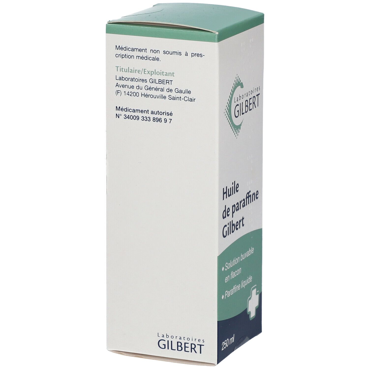 Gilbert Huile de paraffine 250 ml - Redcare Pharmacie