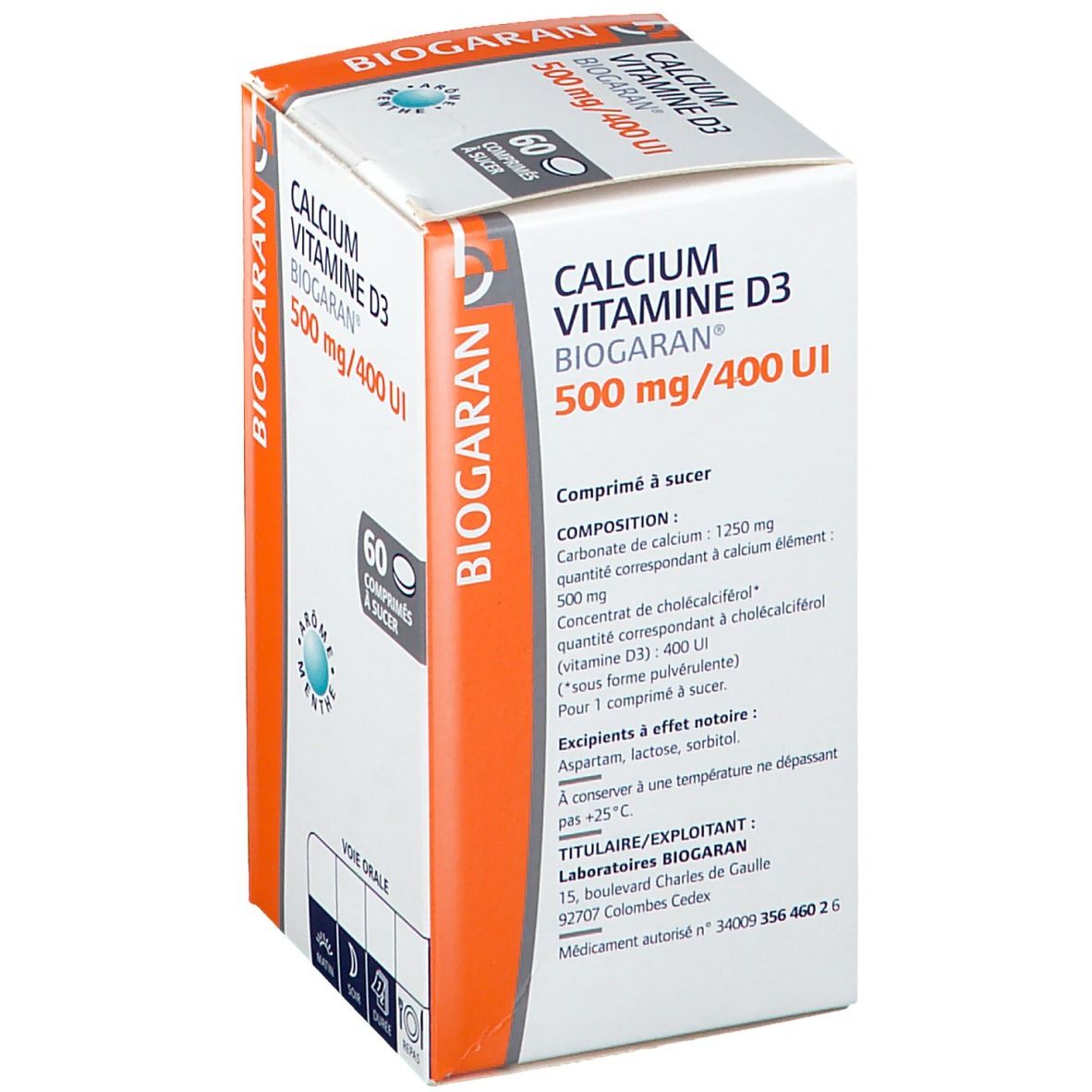 Calcium Vitamine D3 Biogaran®