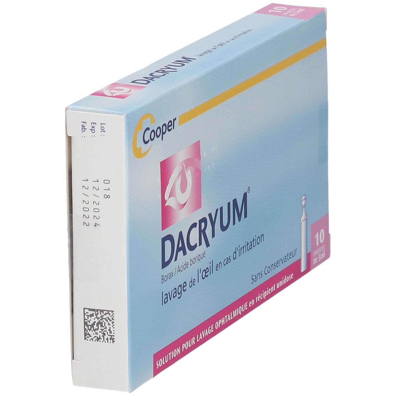 DACRYUM 5 ml 10 unidoses