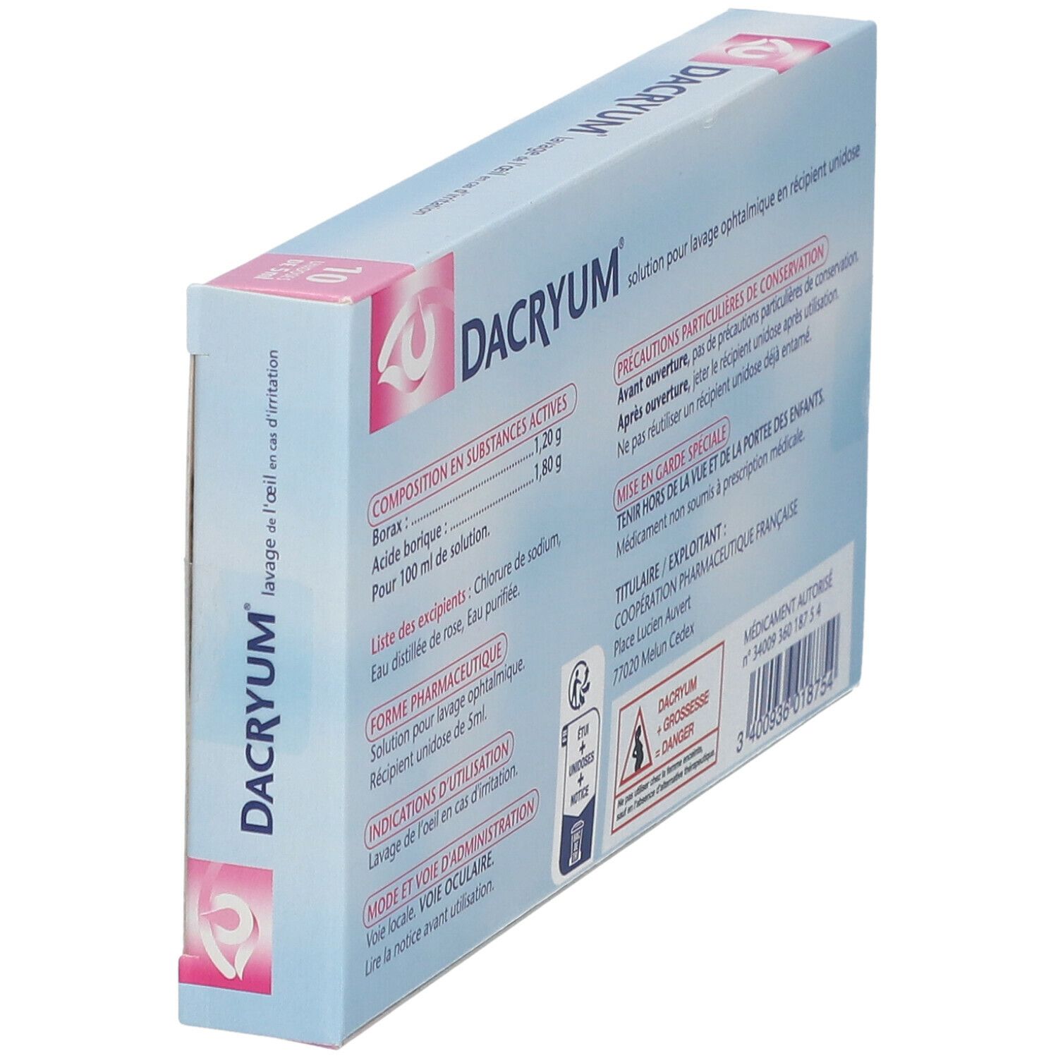 DACRYUM 5 ml 10 unidoses