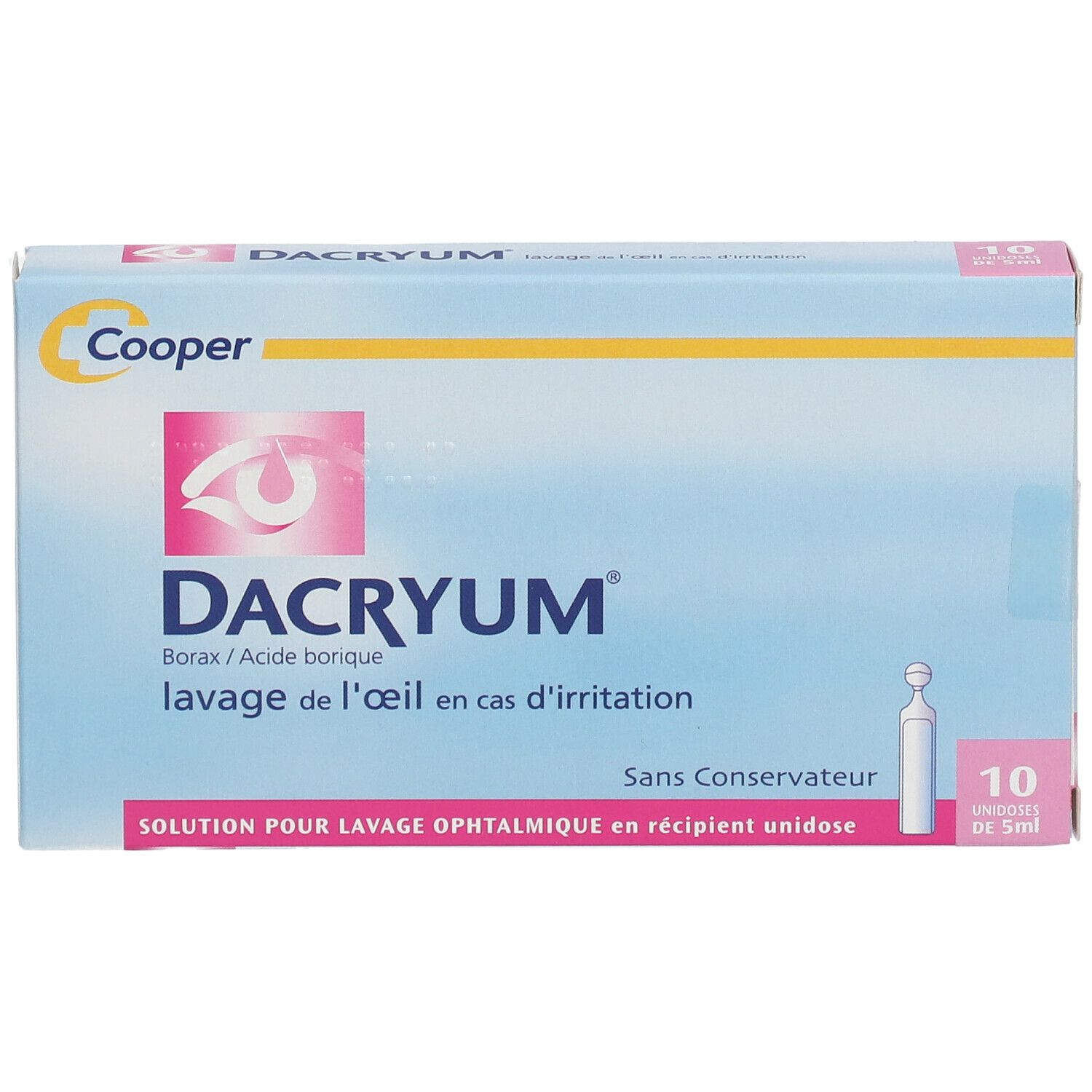 DACRYUM 5 ml 10 unidoses