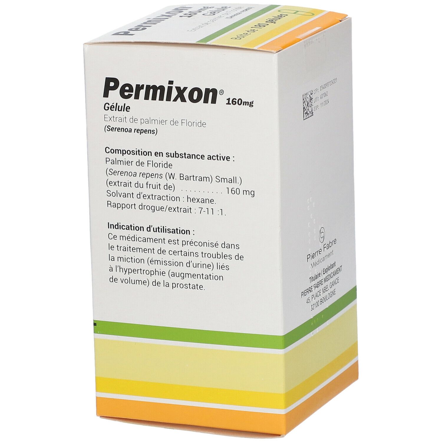Permixon® 160 mg 180 pc(s) - Redcare Pharmacie