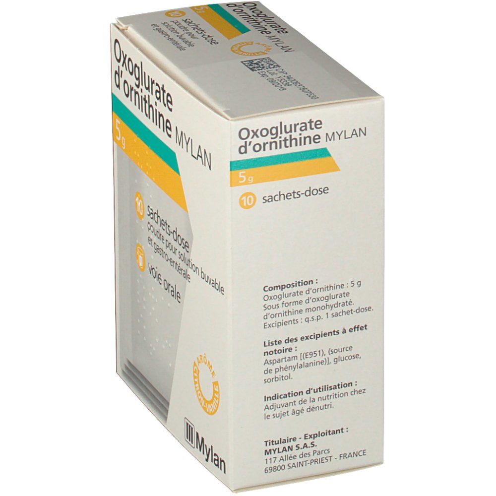 Oxoglurate d'ornithine 5 g MYLAN
