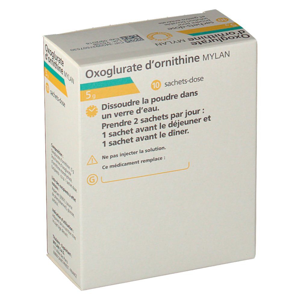 Oxoglurate d'ornithine 5 g MYLAN