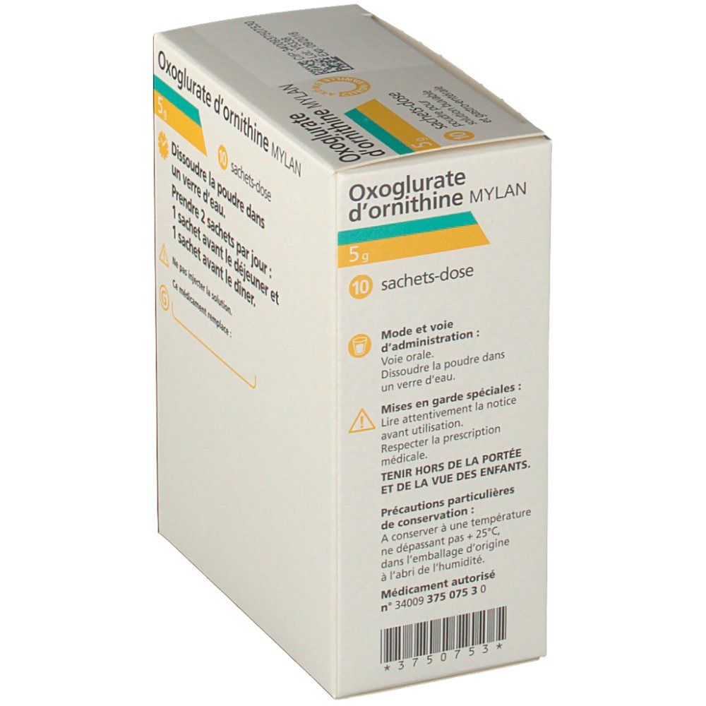 Oxoglurate d'ornithine 5 g MYLAN