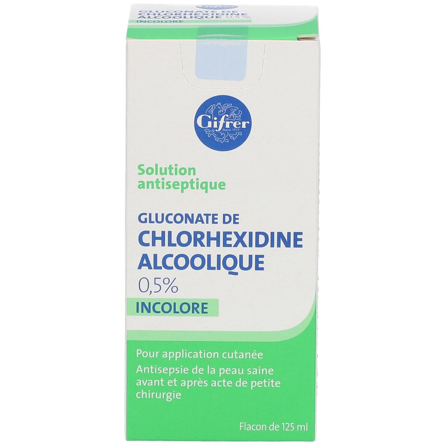Gifrer Gluconate de Chlorhexidine Alcoolique 0.5%