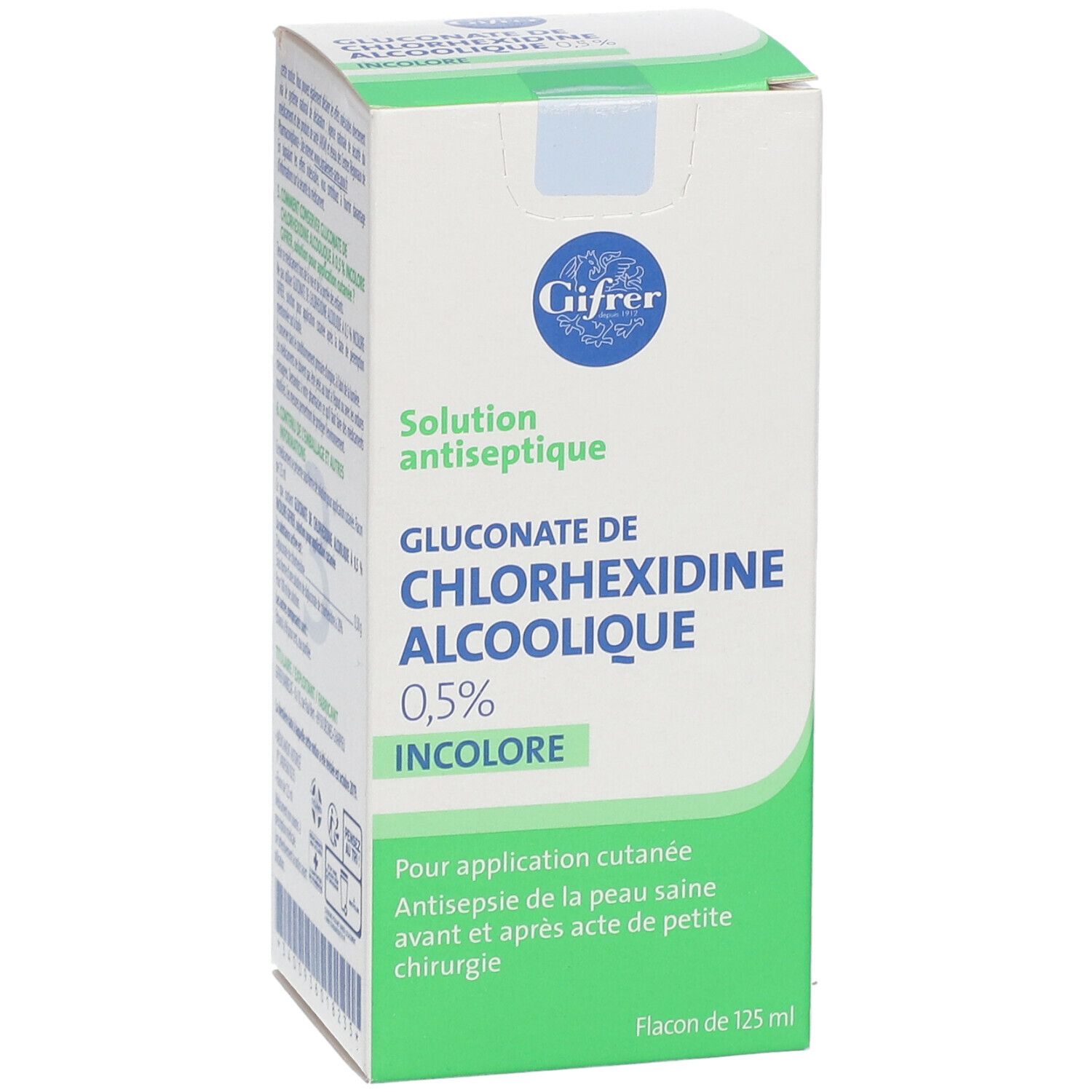 Gifrer Gluconate de Chlorhexidine Alcoolique 0.5%