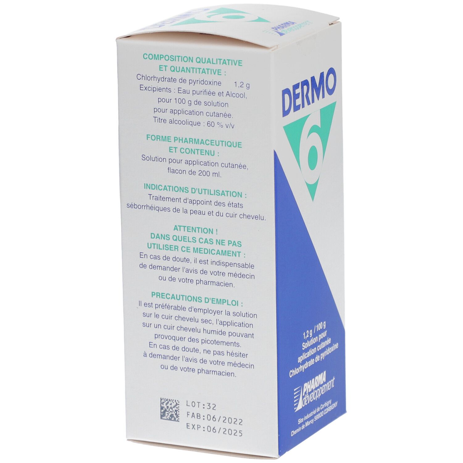 Dermo-6 Lotion Vitaminée B6