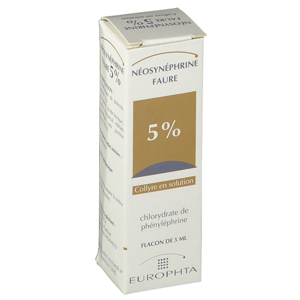 Néosynéphrine Faure 5 %