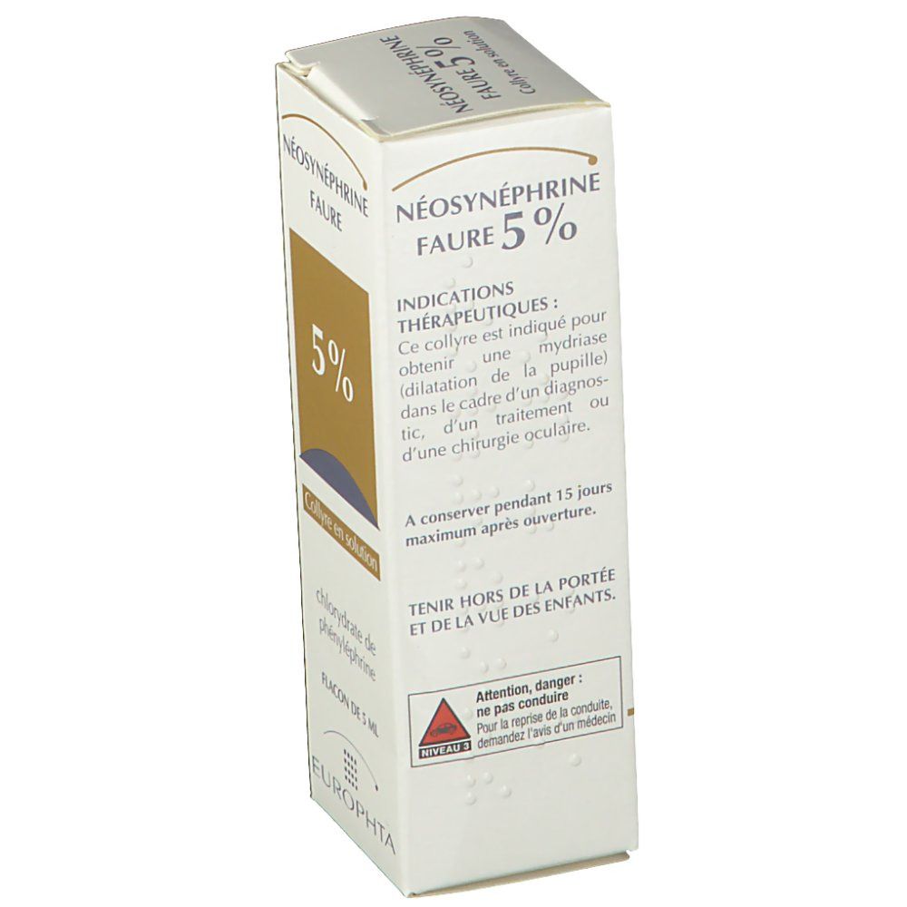 Néosynéphrine Faure 5 %