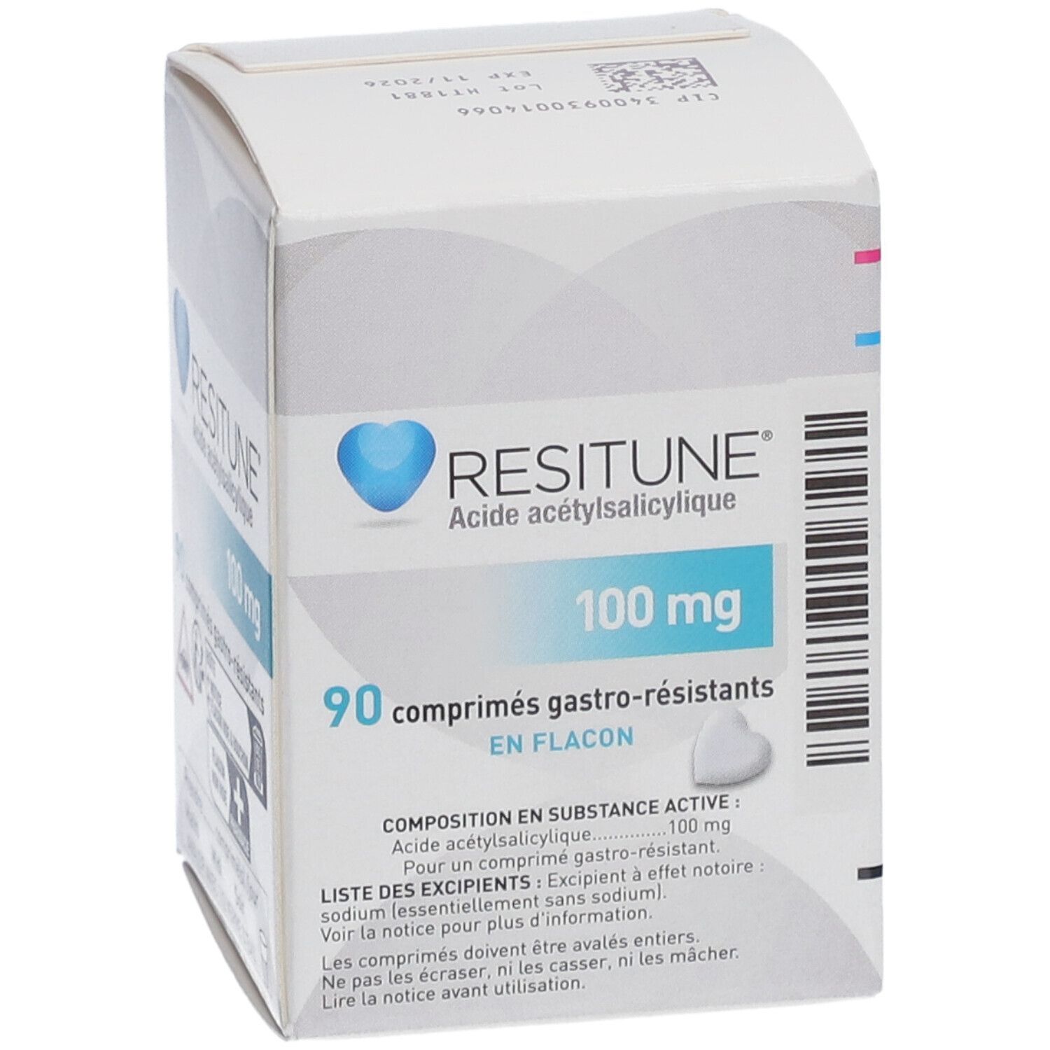 RESITUNE comprimés gastro-résistants