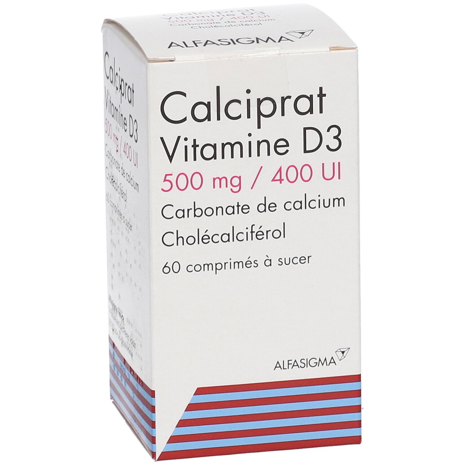 Calciprat Vitamine D3 500 mg / 400 UI