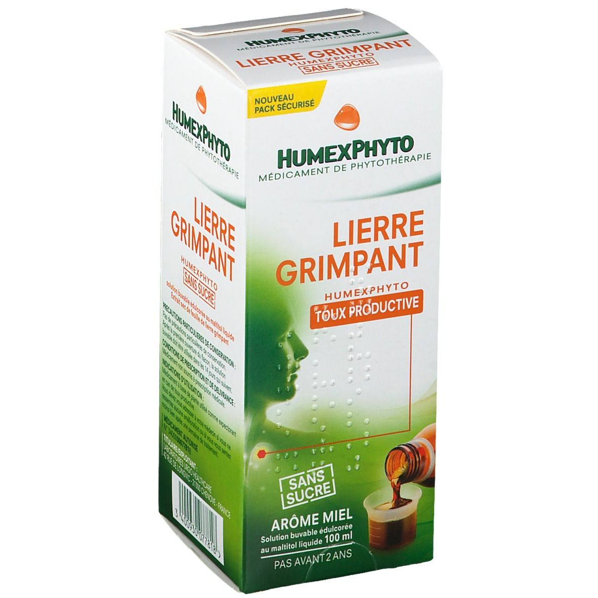 HumexPhyto Lierre Grimpant Sirop Sans Sucre