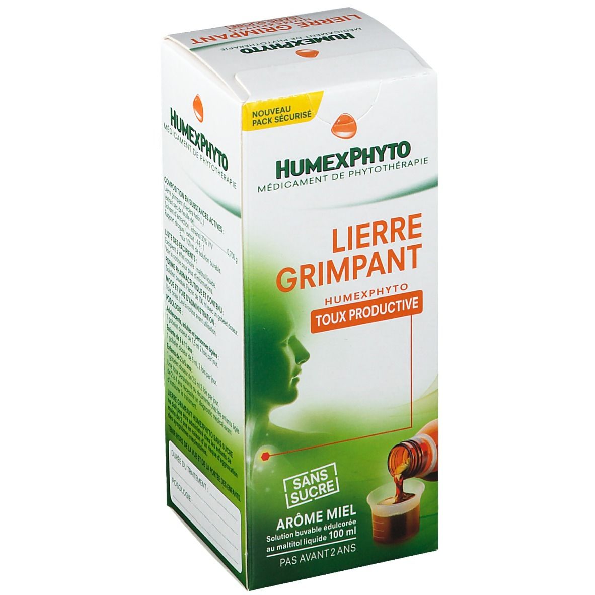 HumexPhyto Lierre Grimpant Sirop Sans Sucre