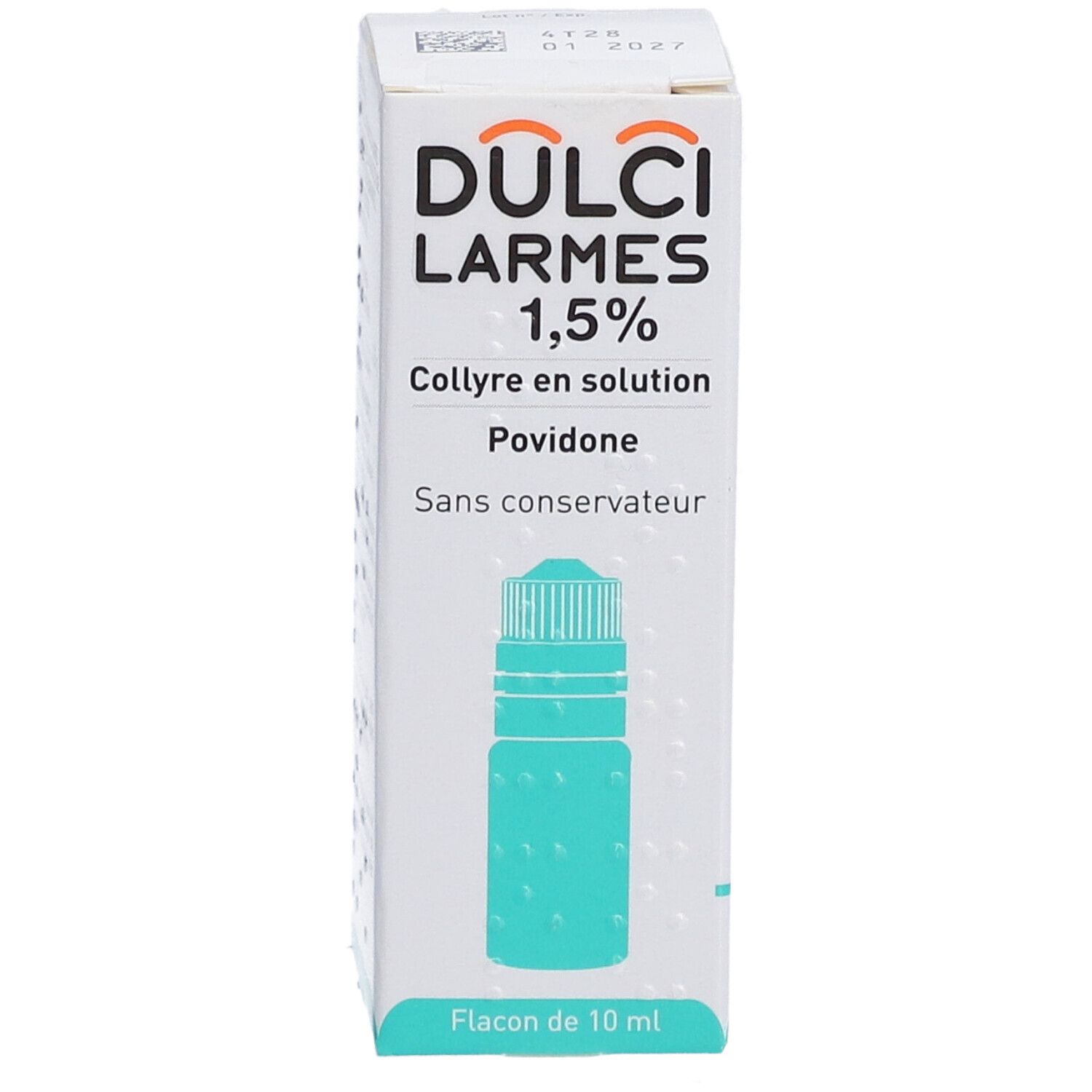 Dulci Larmes 1,5% Collyre en solution sans conservateur