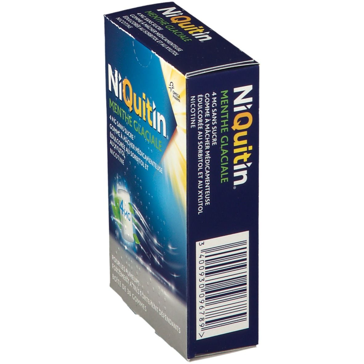 NiQuitin® Menthe Glaciale 4 mg sans sucres