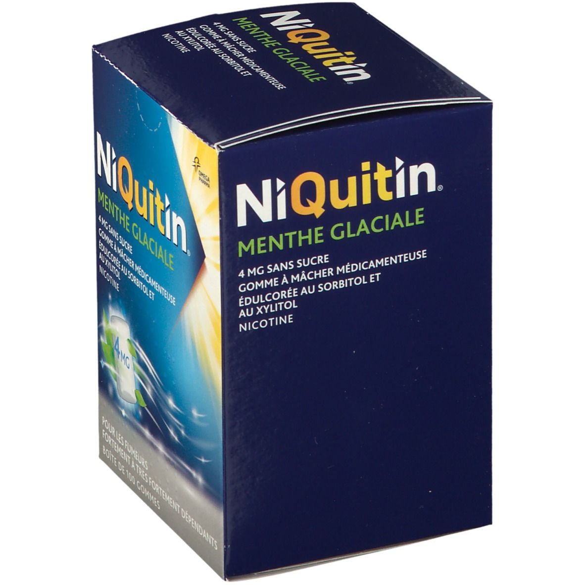 NiQuitin® Menthe Glaciale 4 mg sans sucres