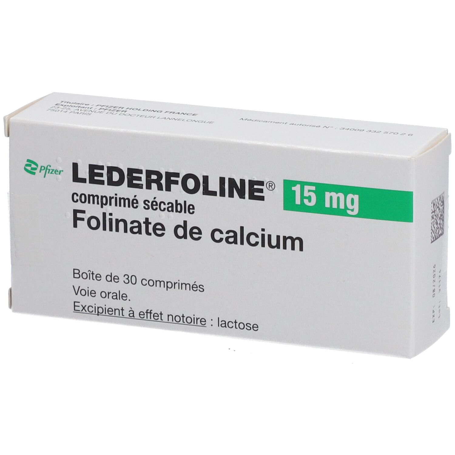 LEDERFOLINE comprimés