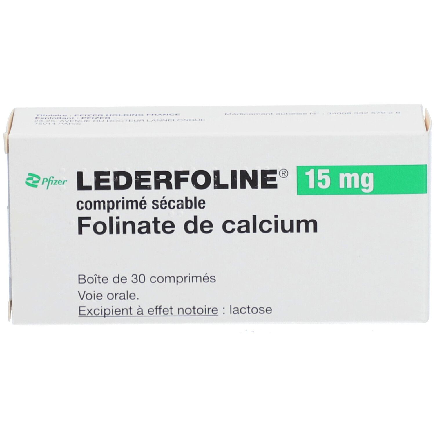 LEDERFOLINE comprimés