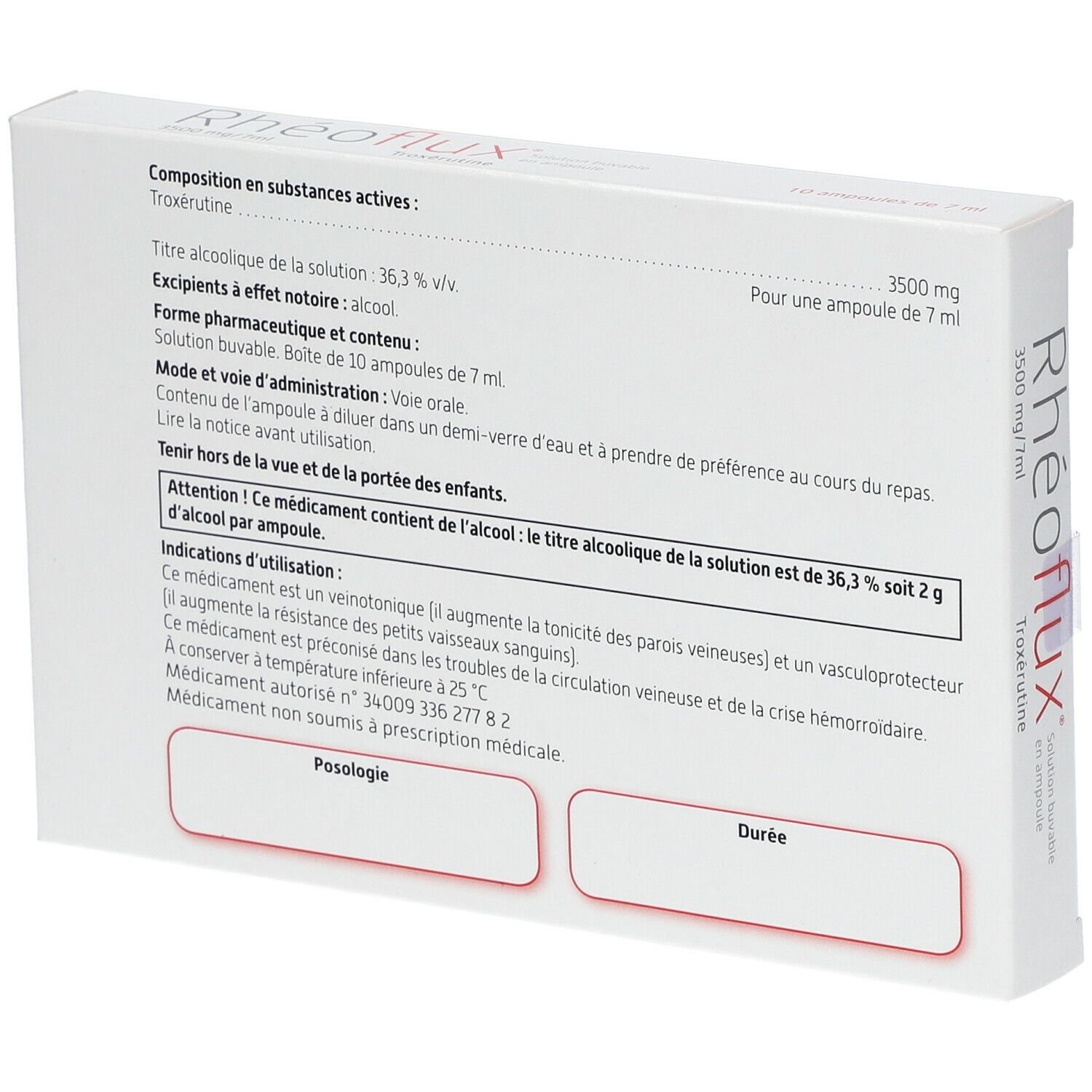 Rheoflux® 3500 mg/7 ml