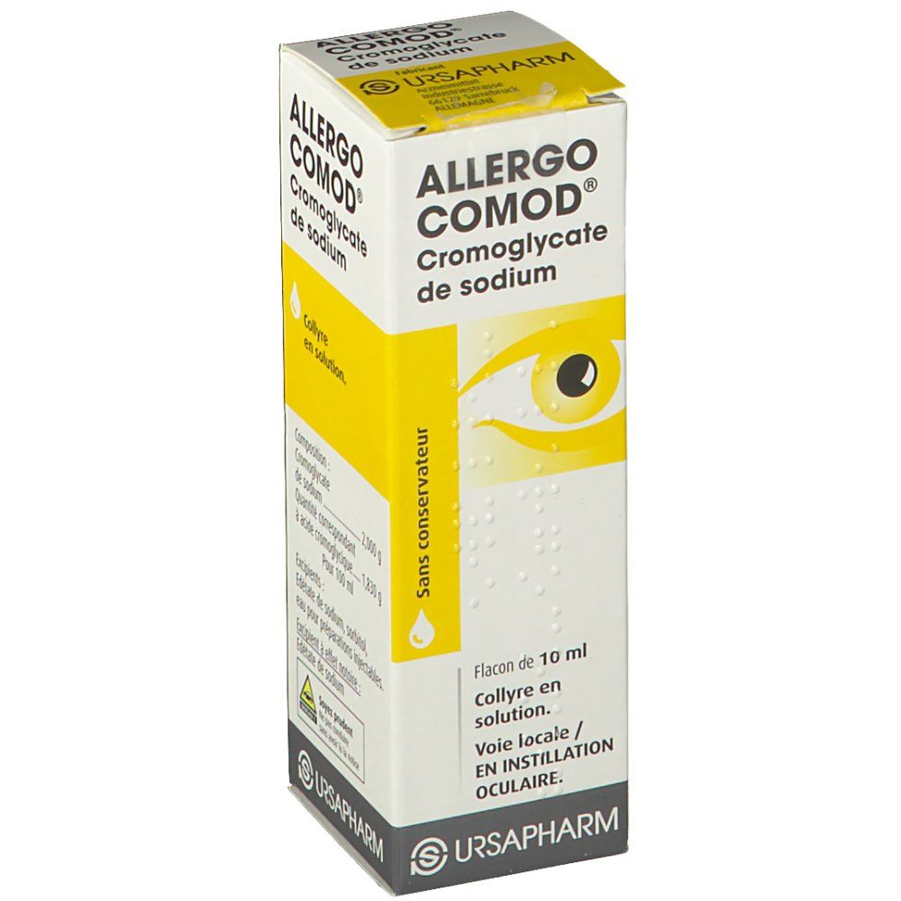 Allergo Comod® Cromoglycate de sodium