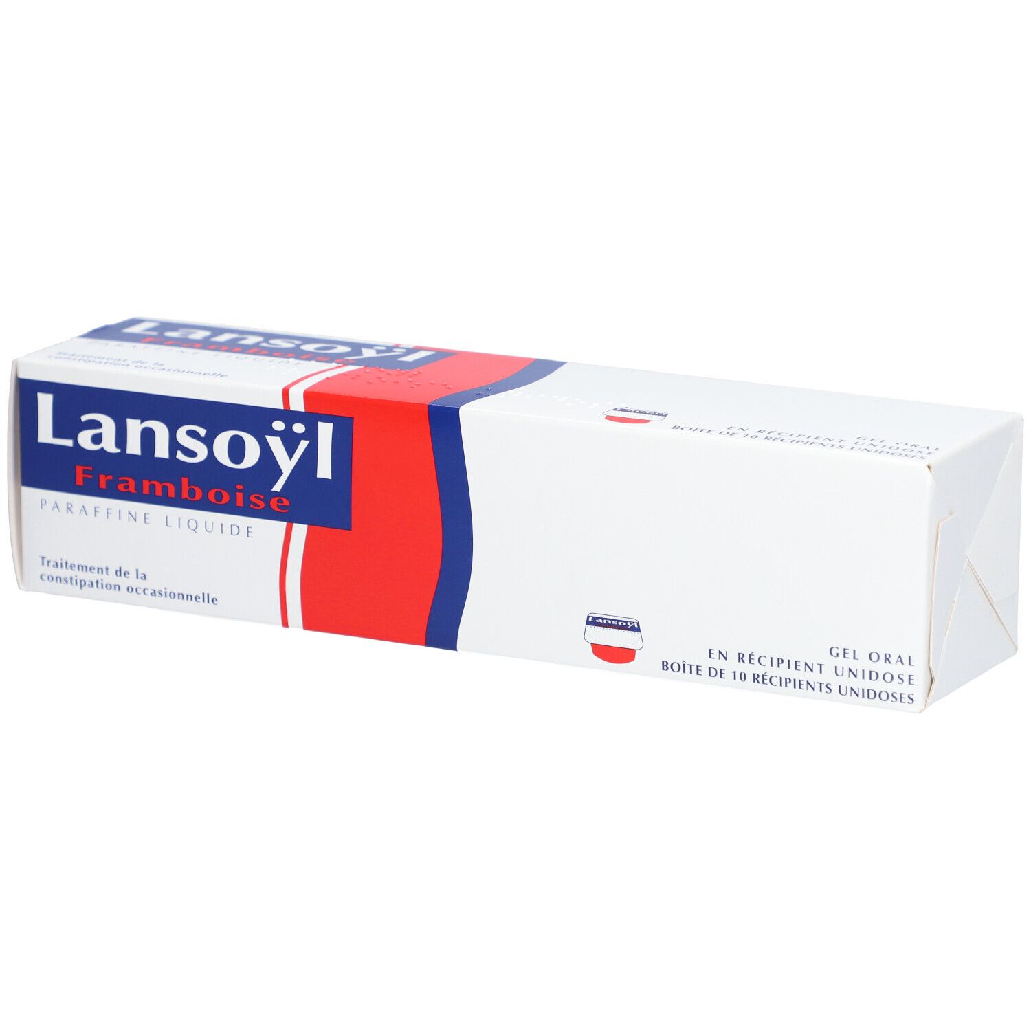 Lansoyl Framboise Gel oral unidose