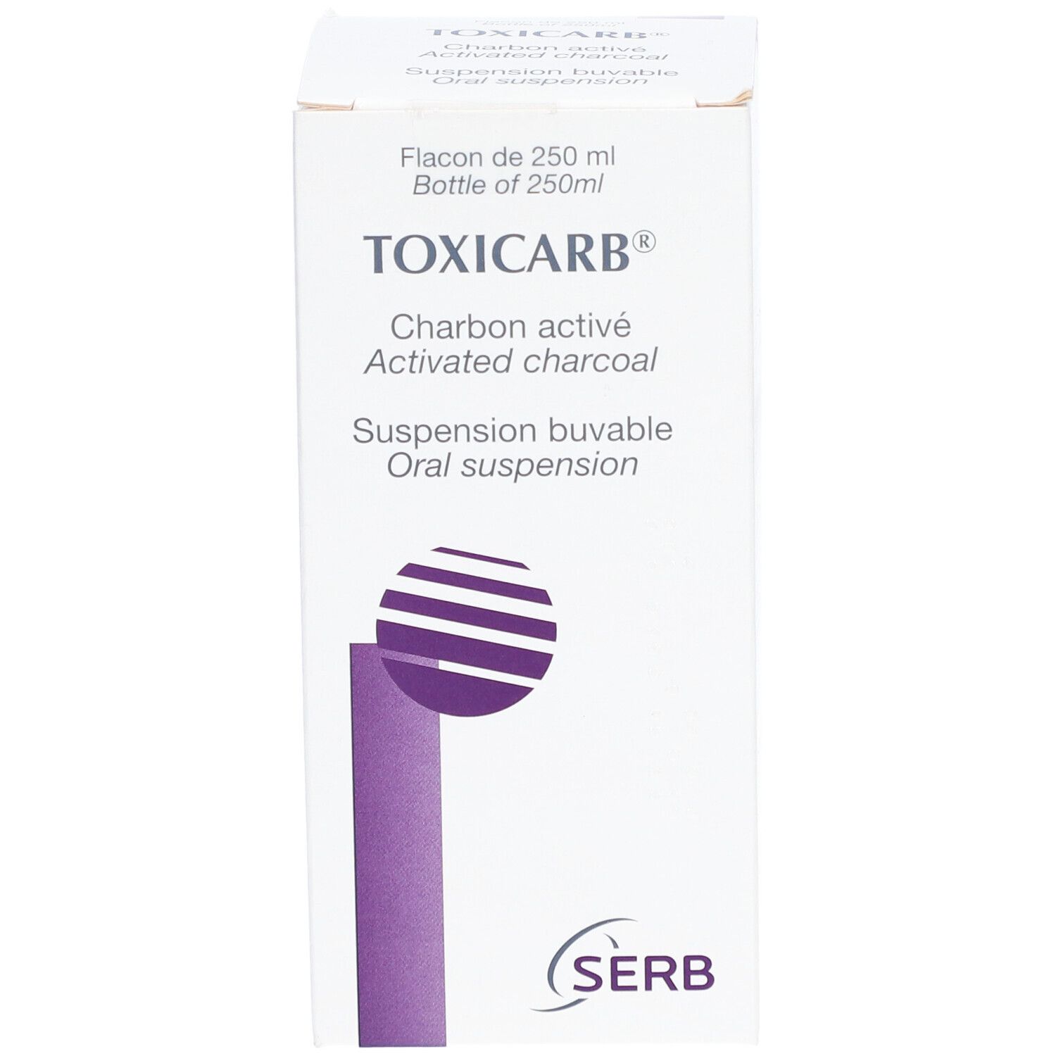 Toxicarb Suspension buvable 20 g/100 ml