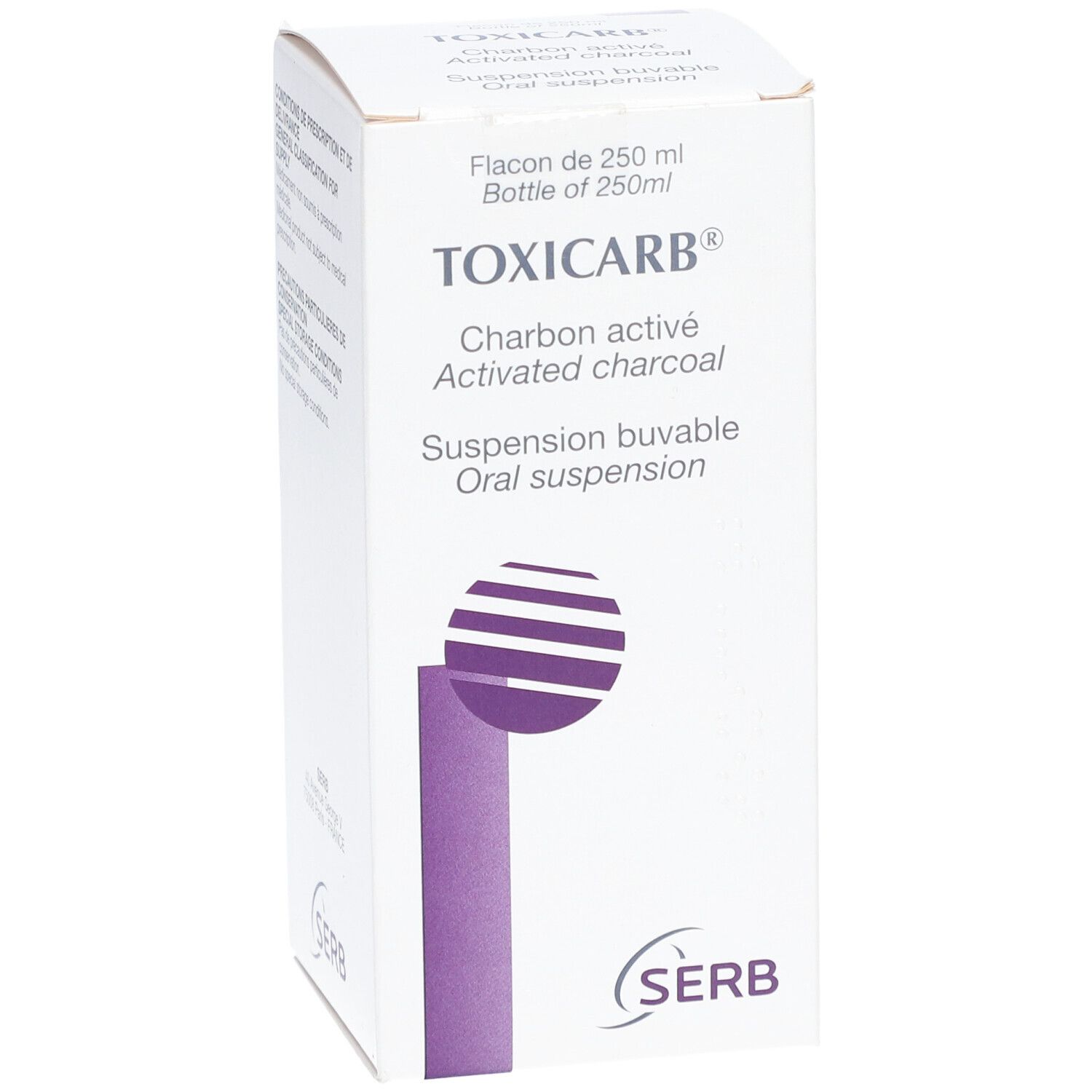 Toxicarb Suspension buvable 20 g/100 ml