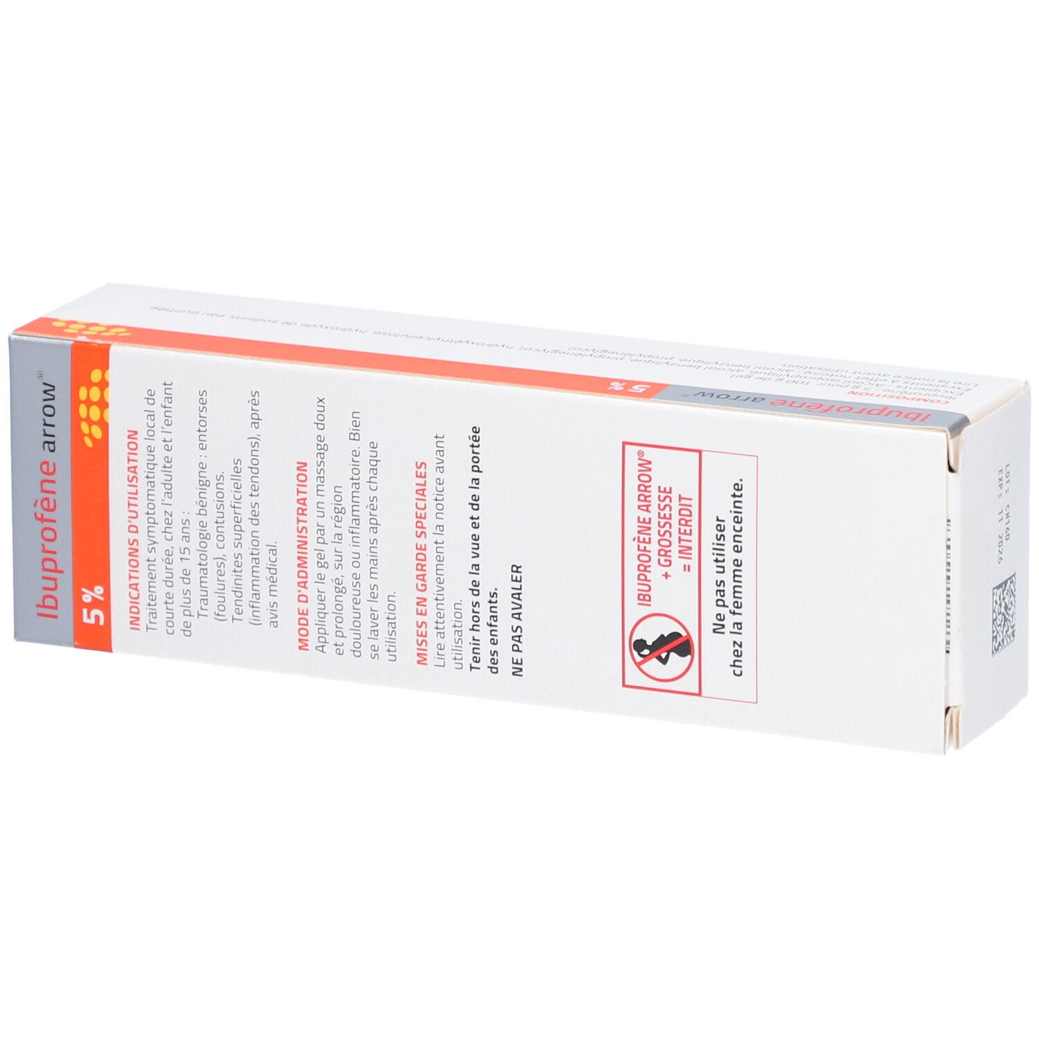 Ibuprofène Arrow 5% gel