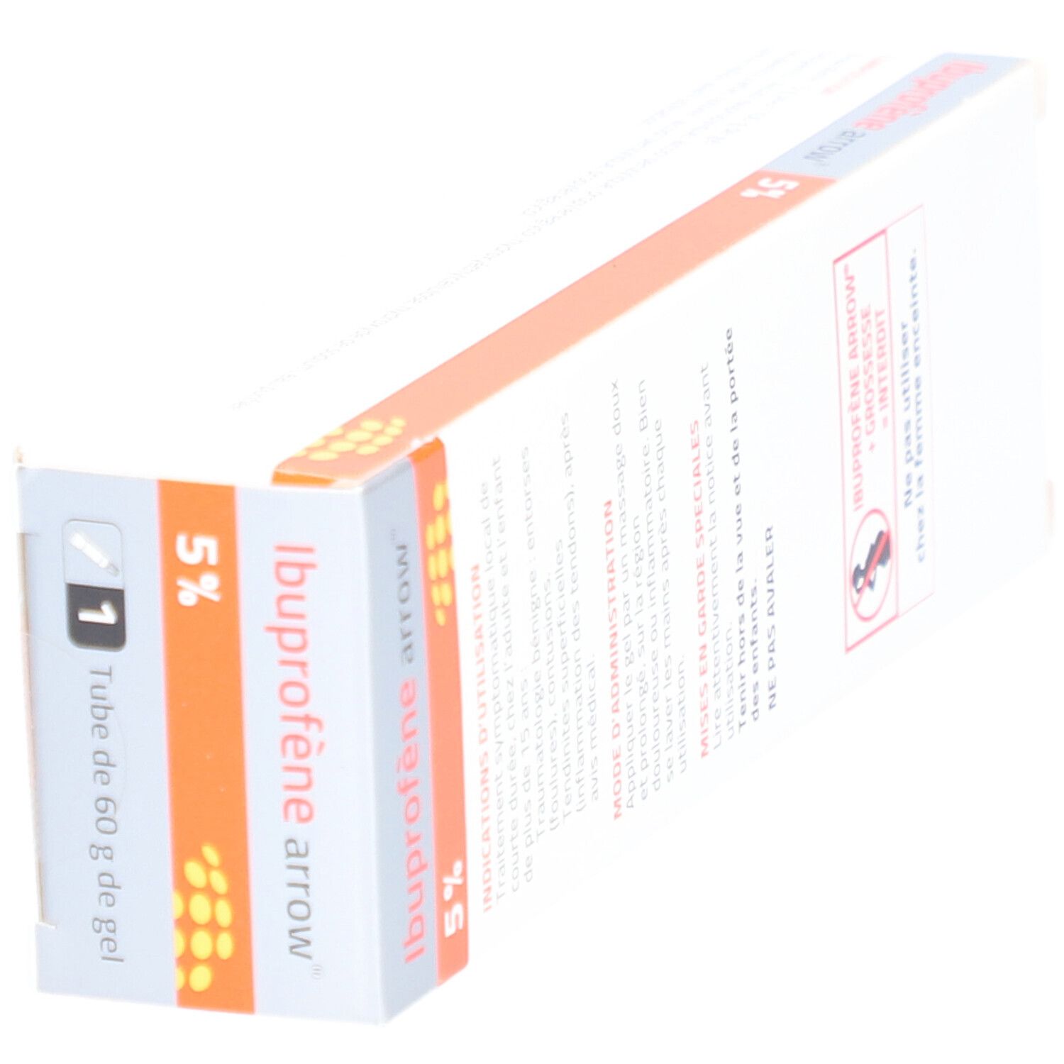 Ibuprofène Arrow 5% gel