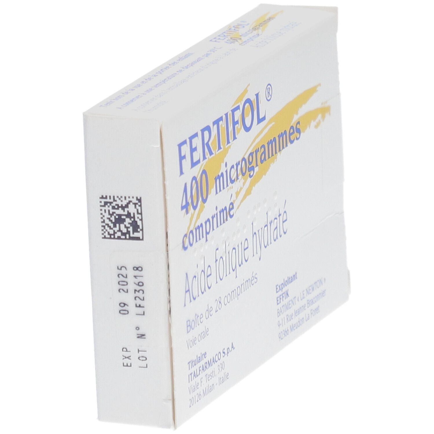 Fertifol 400 µg Comprimés
