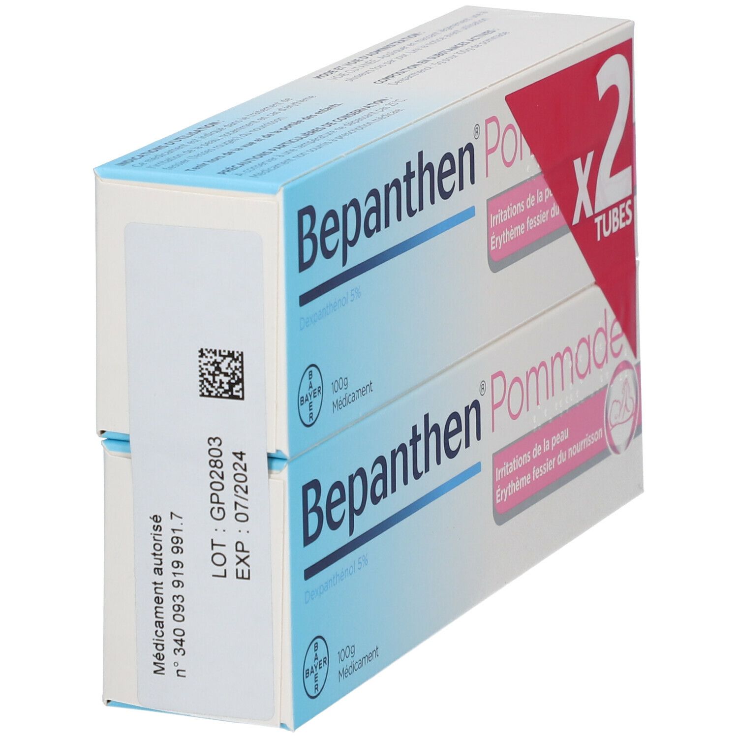 Bepanthen® Pommade 5 % 2 x 100 g