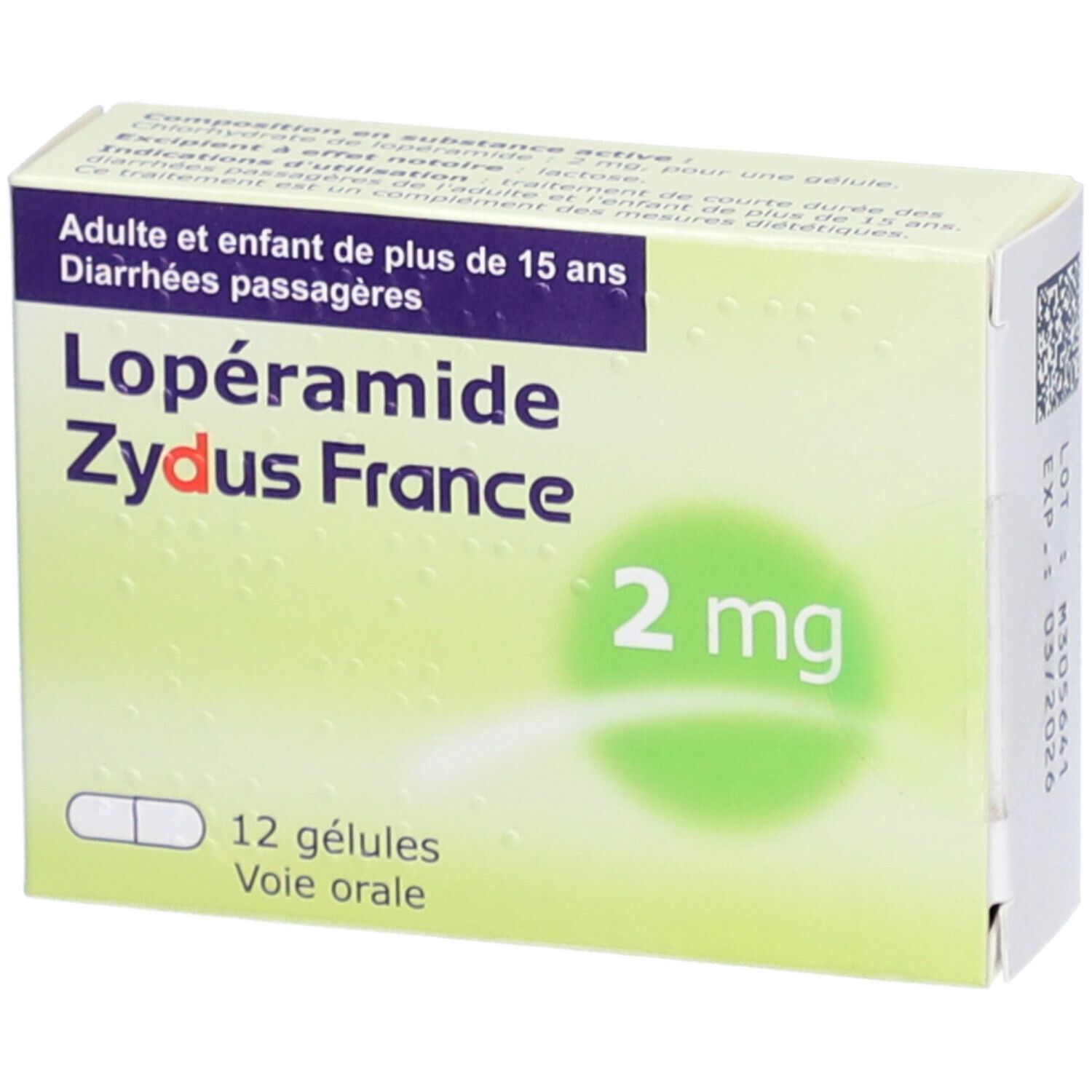 LOPERAMIDE Gélules 2 mg