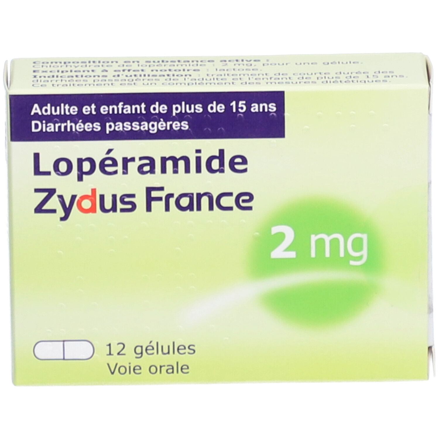 LOPERAMIDE Gélules 2 mg