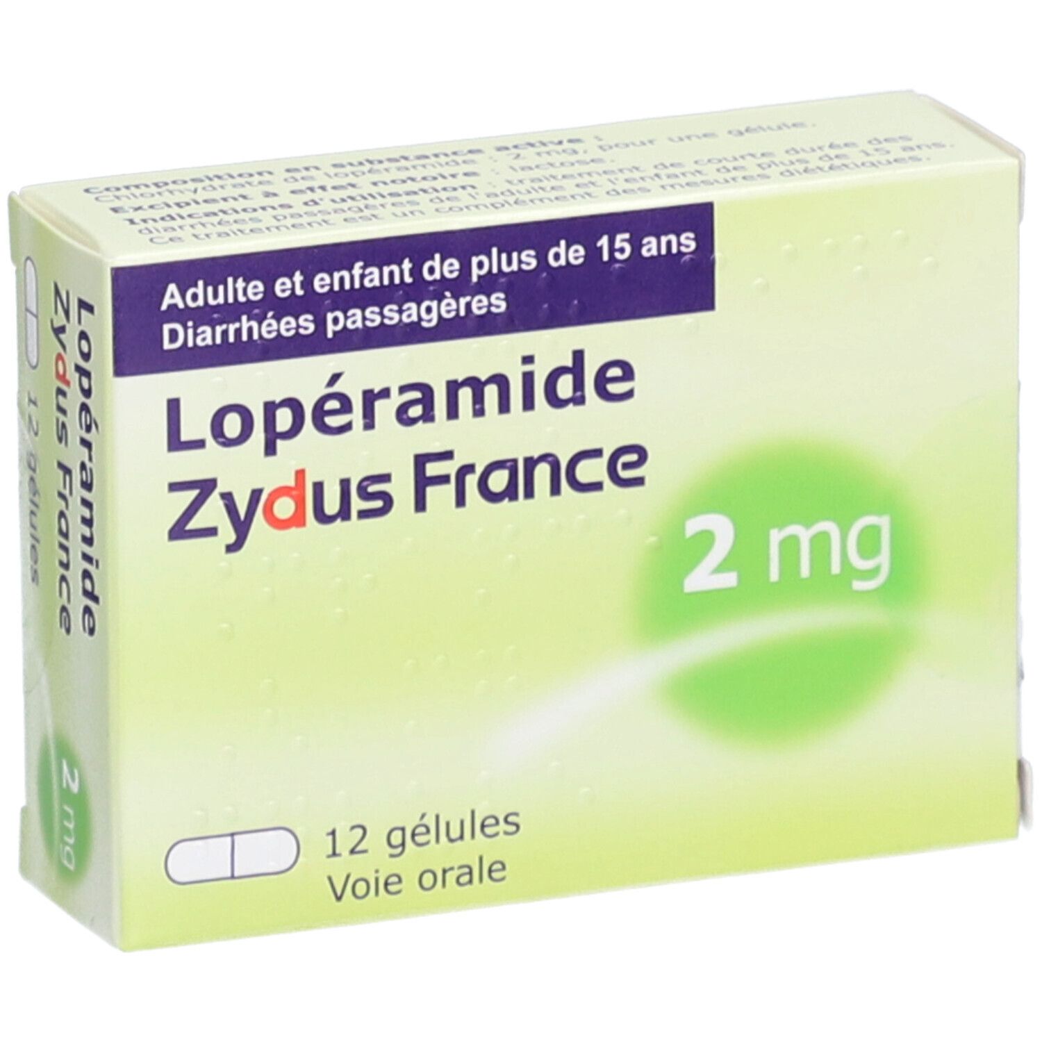 LOPERAMIDE Gélules 2 mg