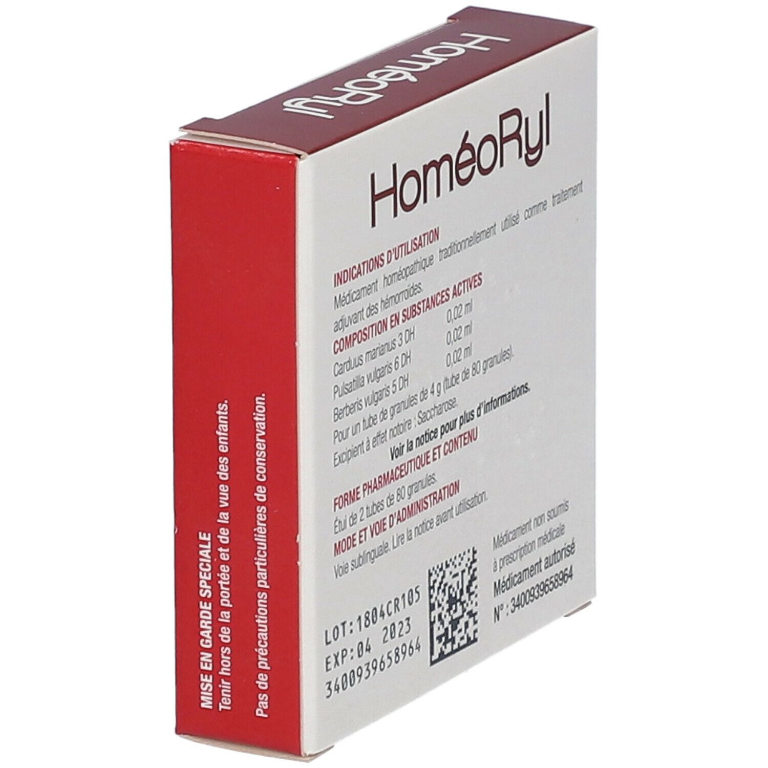 HoméoRyl Hémorroides
