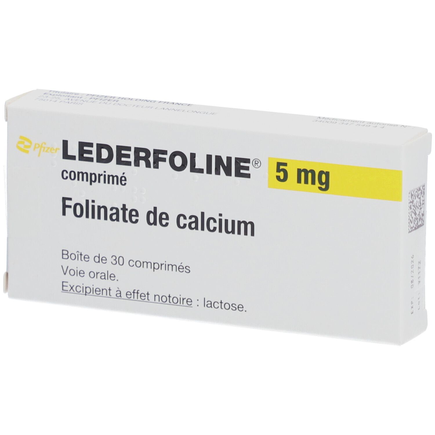 LEDERFOLINE comprimés
