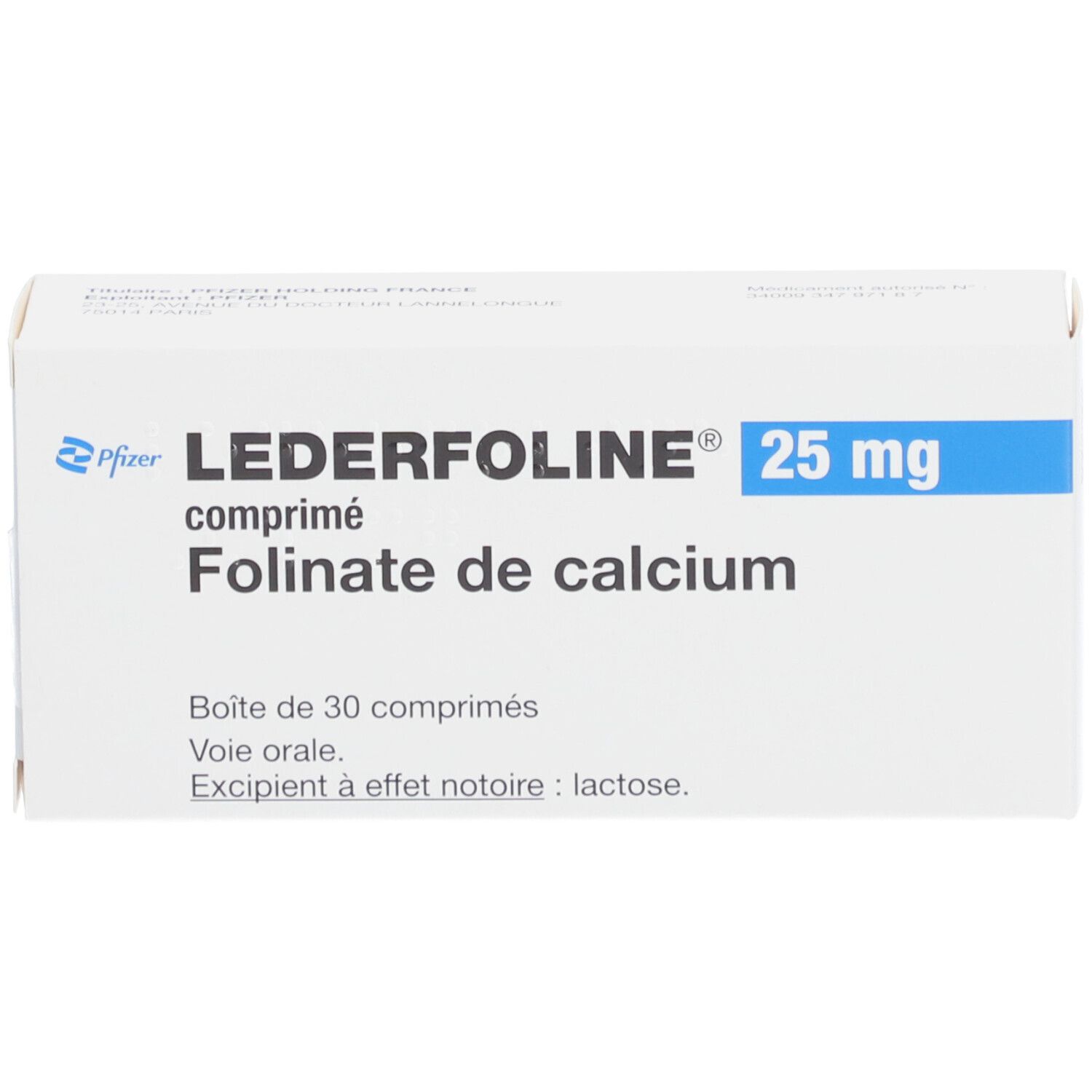 LEDERFOLINE comprimés