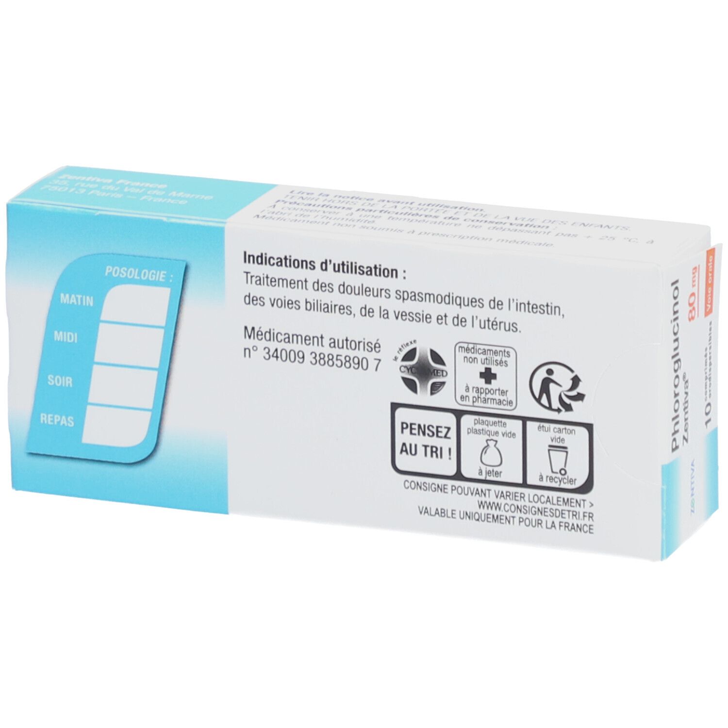 Zentiva Phloroglucinol Comprimés orodispersibles