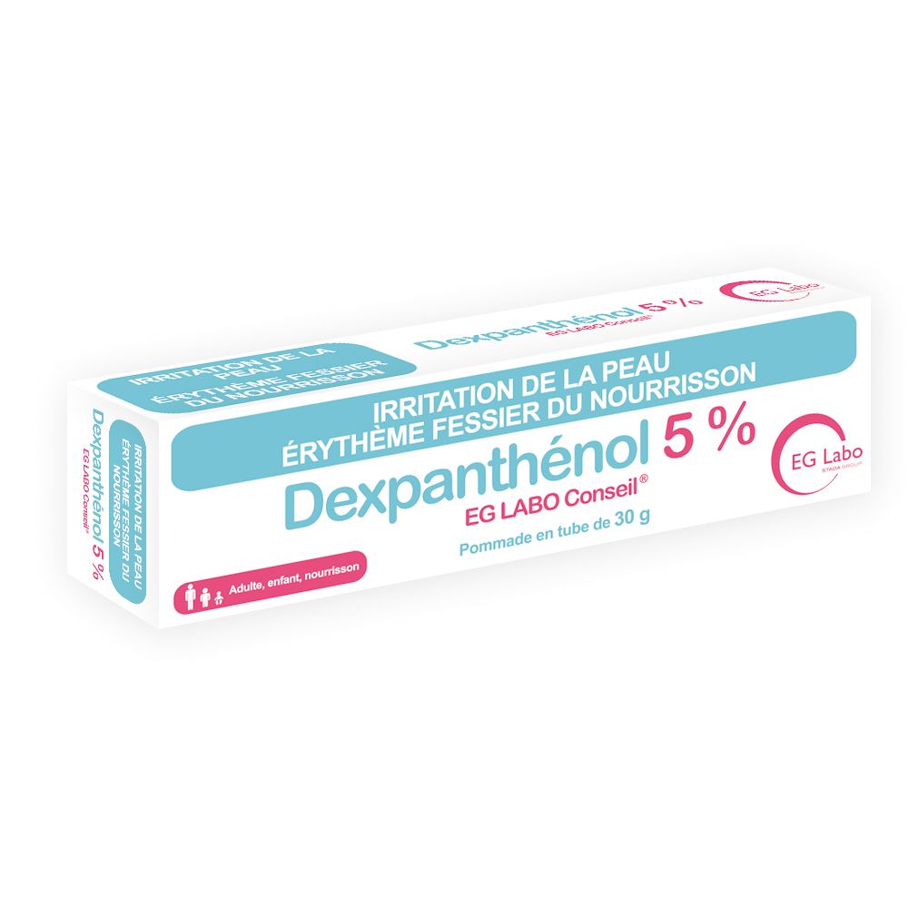 DEXPANTHENOL EG LABO CONSEIL 5 %, pommade, boîte de 1 tube de 30 g