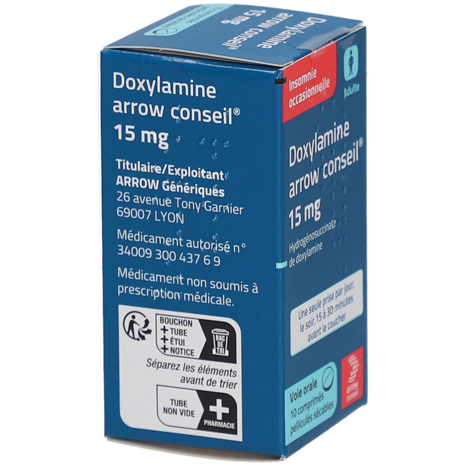 Doxylamine Arrow Conseil® 15 mg