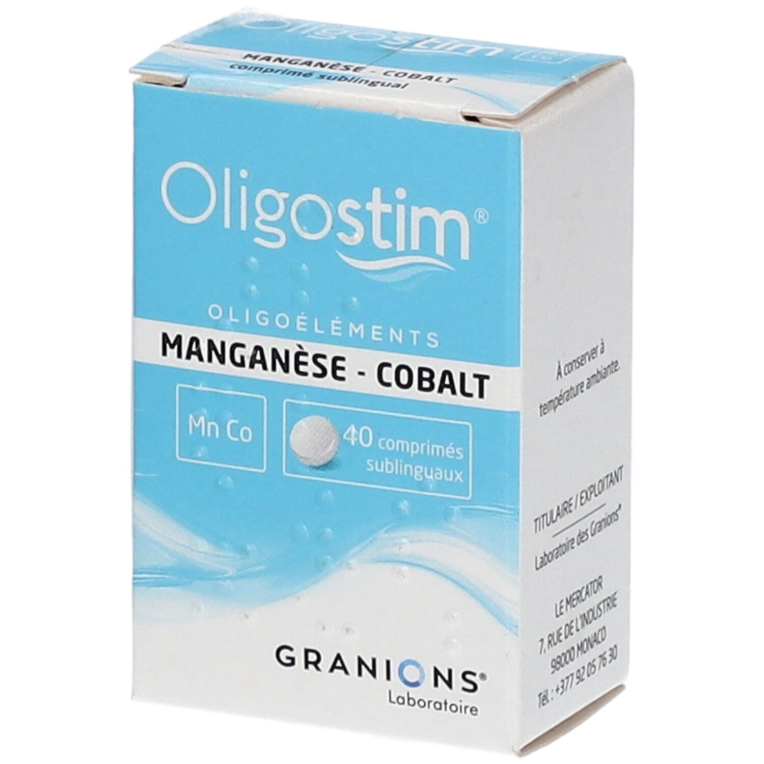 Laboratoire des Granions® Manganèse Cobalt