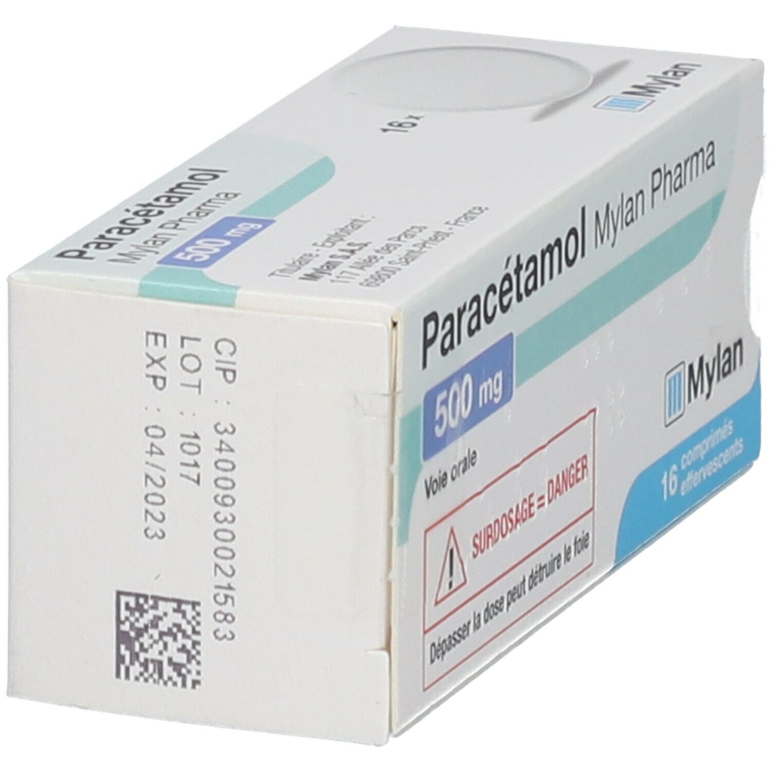 Paracétamol Mylan 500 mg