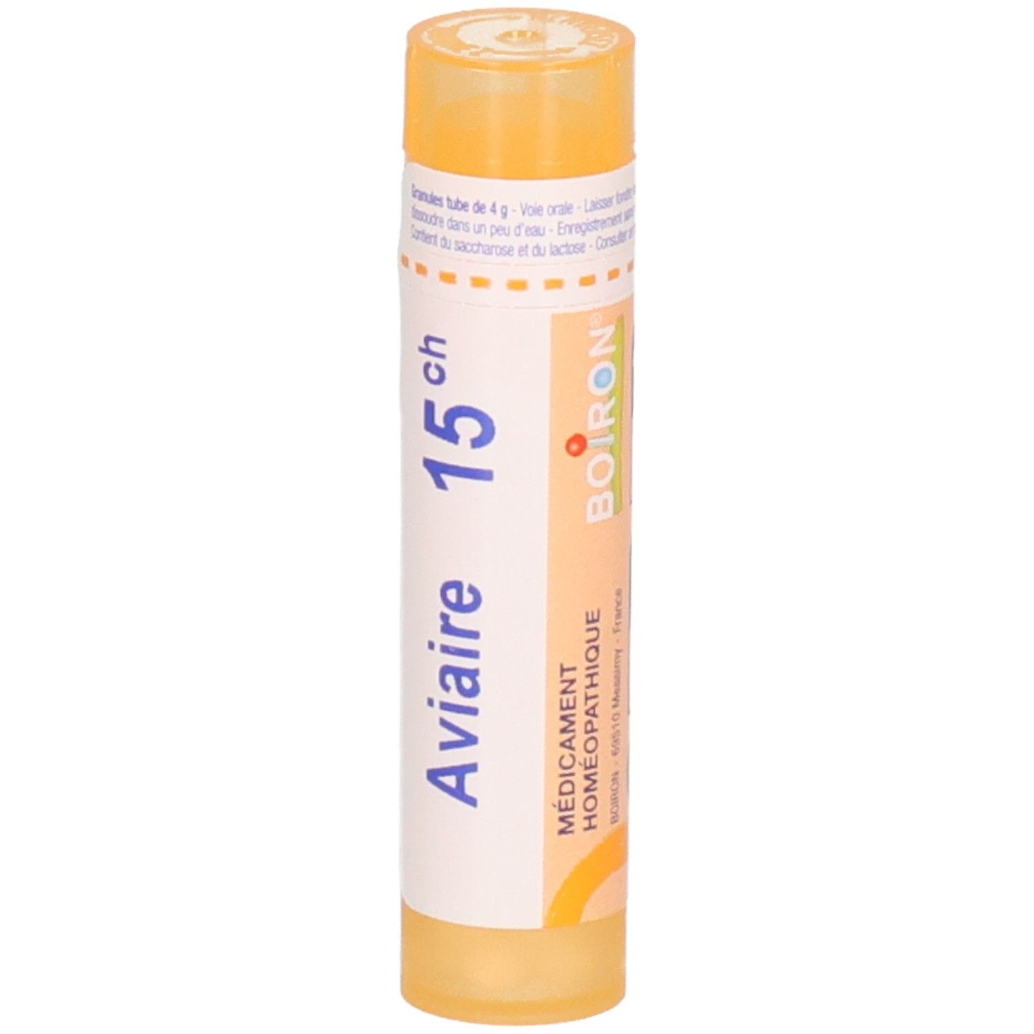 Tube granules AVIAIRE 15 CH de Boiron