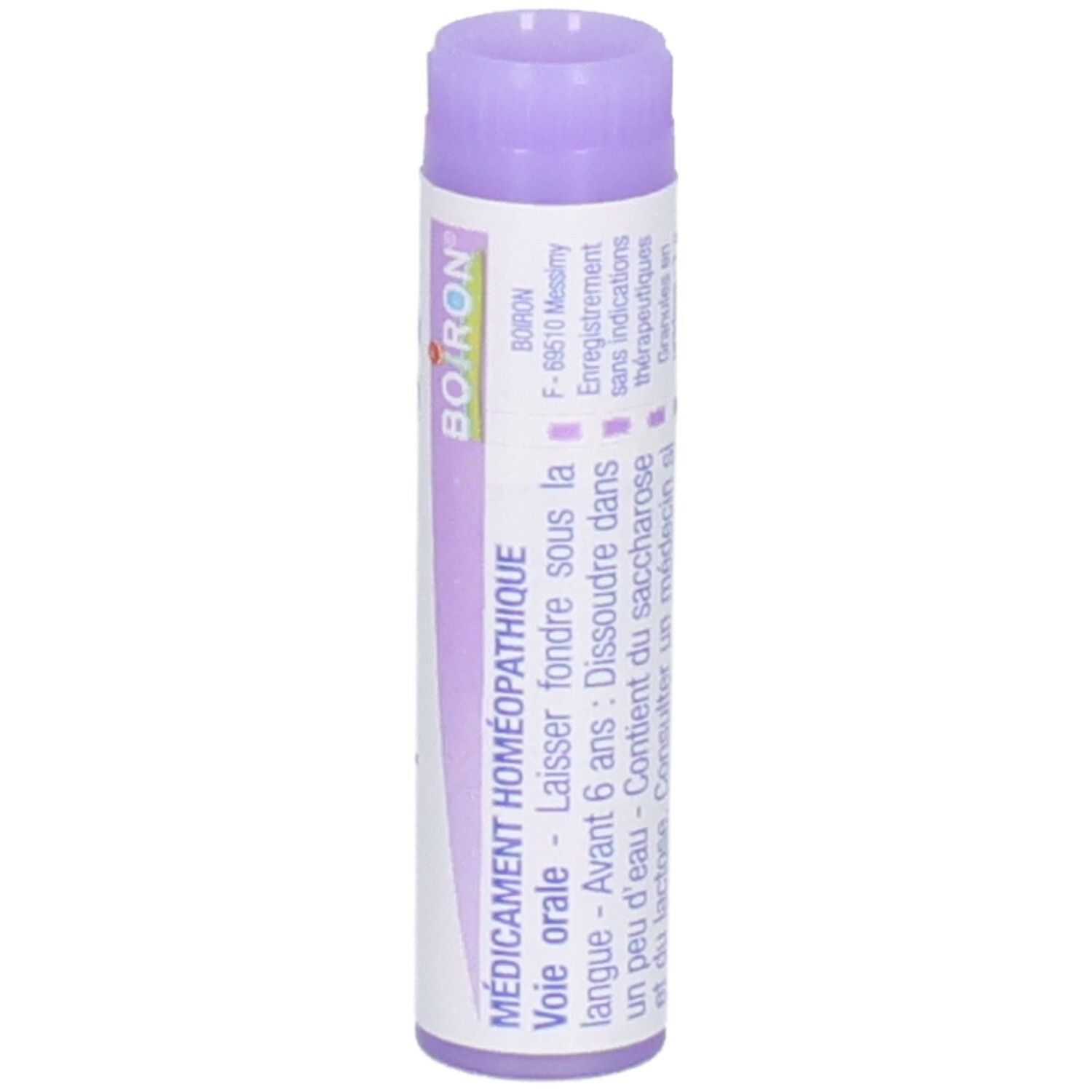 Tube de globules Boiron Phosphorus 30 CH, voie orale.