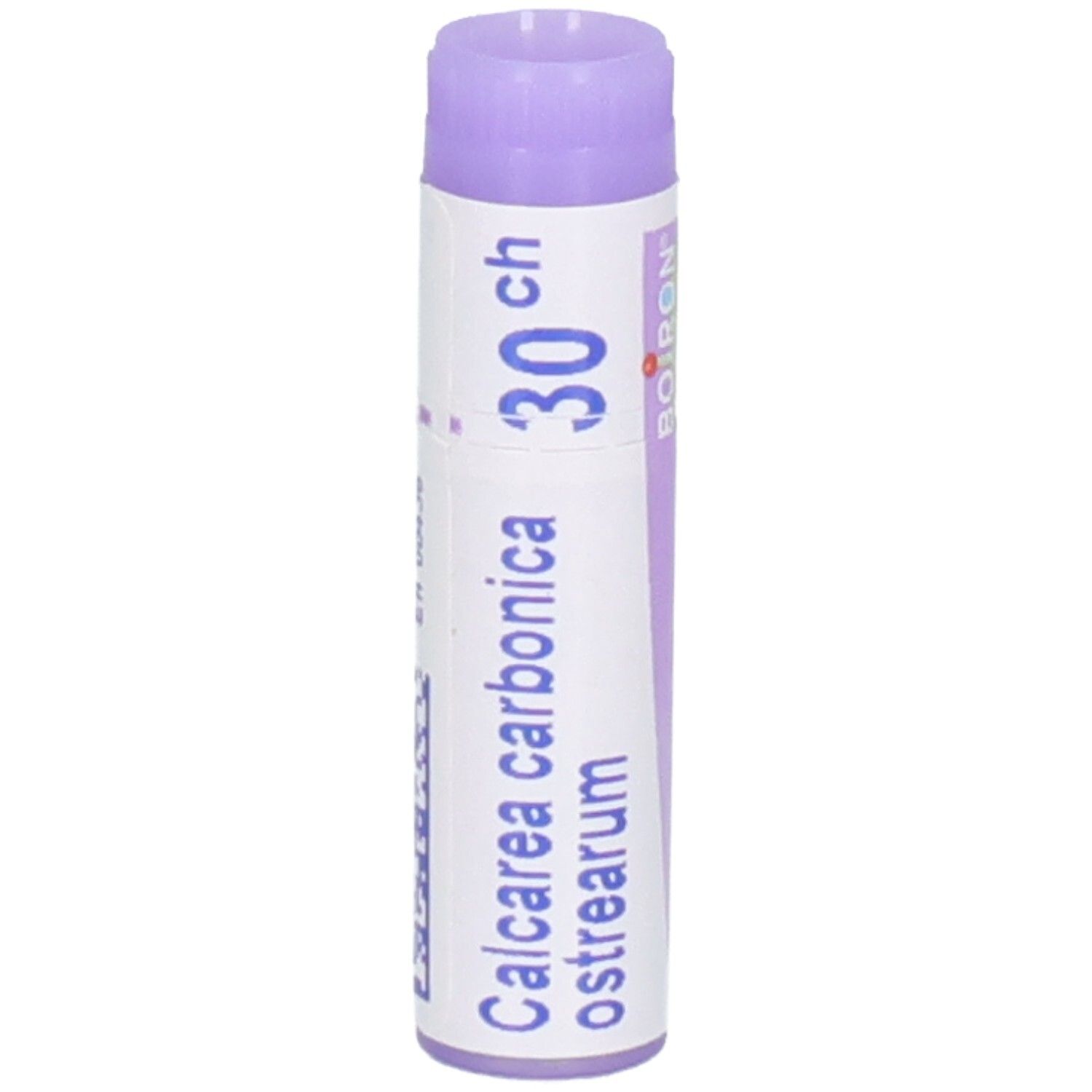 Tube Boiron Calcare carbonica 30 CH granules.